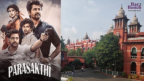 Madras High Court with Tamil film Parashakti