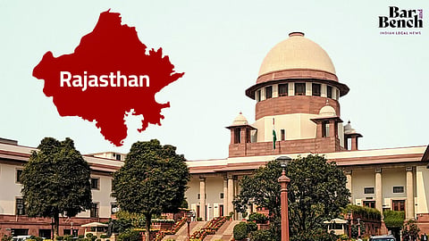 Supreme Court and Rajasthan Map