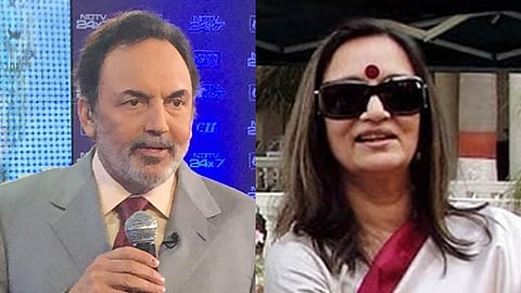 Prannoy Roy and Radhika Roy