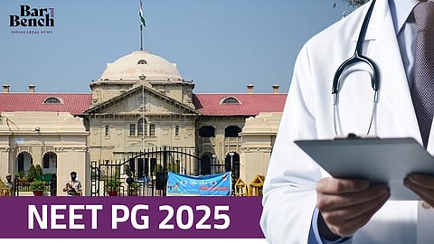  NEET PG 2025, Allahabad HC
