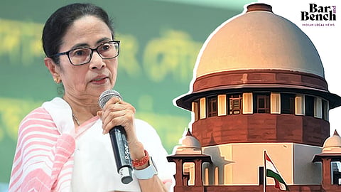 Mamata Banerjee with Supreme Court