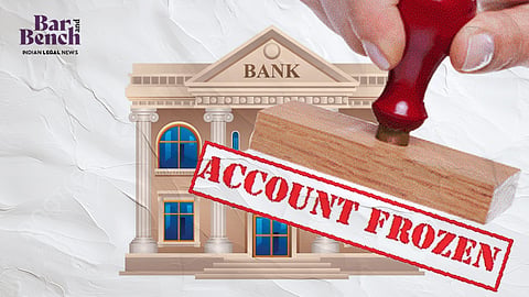 Frozen Bank Account