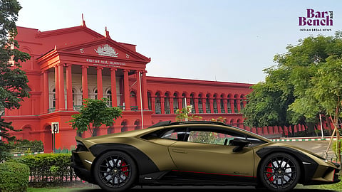 Lamborghini Huracan Evo  and Karnataka High Court
