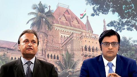 Anil Ambani, Arnab Goswami with Bombay High Court