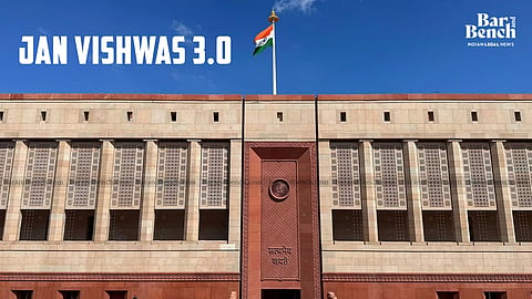Parliament, Jan Vishwas 3.0 