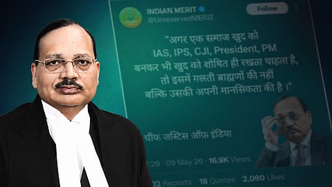 CJI Kant responds to tweet