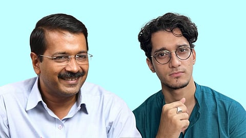 Arvind Kejriwal and Saurav Das 