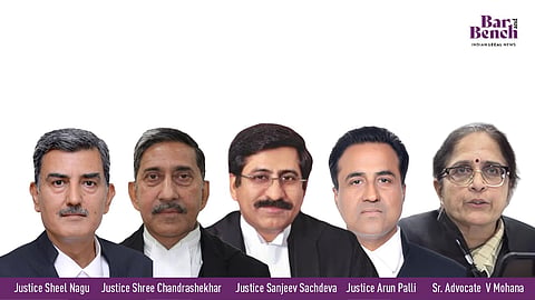 Collegium recommends four HC Chief Justices and Senior Advocate V Mohana to be appointed as Supreme Court judges