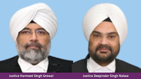 Justice Harmeet Singh Grewal and Justice Deepinder Singh Nalwa