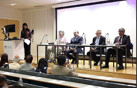 Students disrupt CJI Surya Kant's London lecture; High Commission condemns act as indecorous