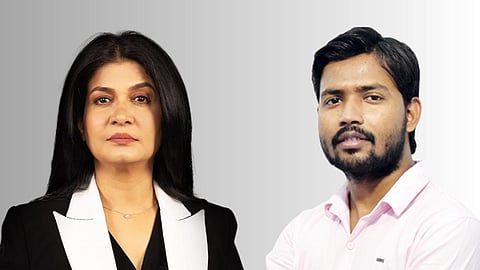 Anjana Om Kashyap and Khan sir