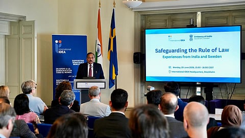 CJI Surya Kant in Stockholm