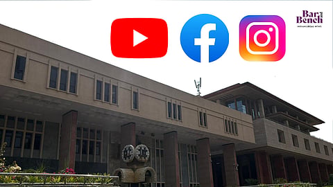 YouTube, Facebook and Instagram with Delhi High Court