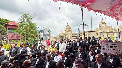 Bangalore Bar Association Protest