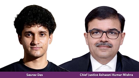Saurav Das and Chief Justice Ashwani Kumar Mishra