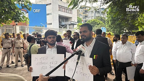 Protest Outside BCI office