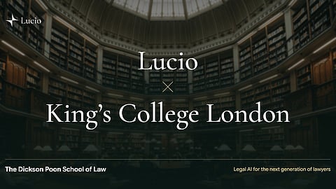 Lucio X King's College London