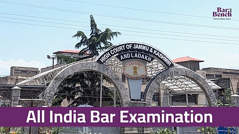 Jammu and Kashmir High Court makes AIBE mandatory for advocates enrolled since 2009-10