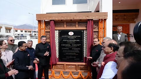 Ladakh bench inauguration 