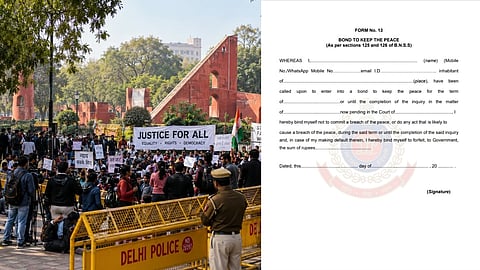 Protests and peace bond
