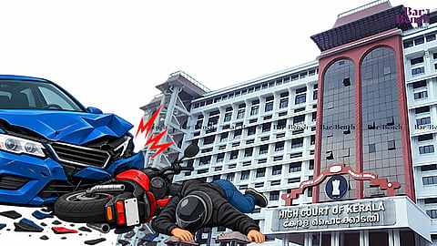 Kerala HC, Car Bike accident