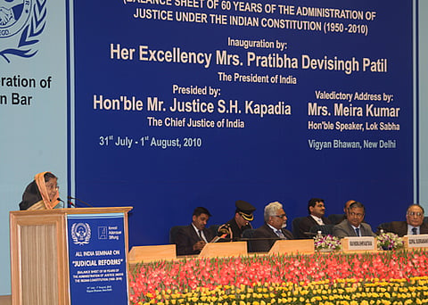 Litigation statistics debate continue All India Seminar on Judicial Reforms looks at real statistics and real numbers