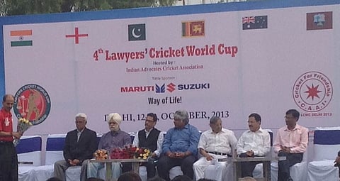 Lawyers Cricket World Cup 2013 kicks off in Delhi; Senior Advocates KTS Tulsi, MN Krishnamani attend opening ceremony