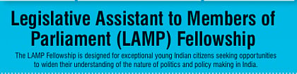 The LAMP Fellowship: A unique opportunity for India’s youth