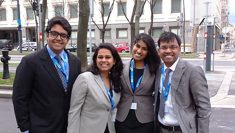 Meet NLU Jodhpur’s Vis Vienna team – The first Indian team to win Best Respondent Memo at Vienna