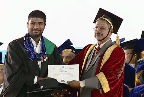 Law Minister DVS Gowda, CJI Dattu guests at 23rd NLSIU convocation
