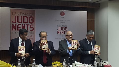 Advanced communities are screeching for reservation – Fali Nariman at AK Ganguly’s book launch