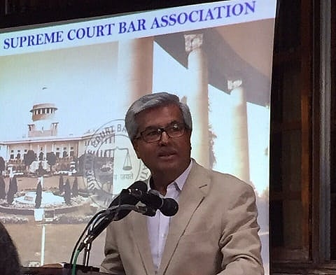 BCI issues show cause notice to Dushyant Dave for remarks against CJI Dipak Misra, Collegium