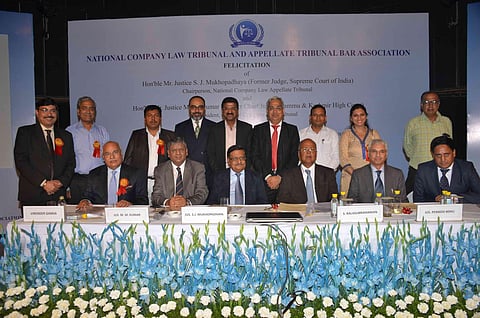 NCLT Bar Association formed, felicitates Chairperson Justice SJ Mukhopadhaya