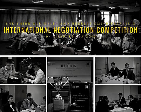 University of the Sunshine Coast (Australia) wins HSF-NLU Delhi International Negotiation Competition