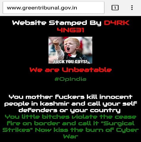 It is cyber war; National Green Tribunal website hacked