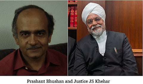 Prashant Bhushan & Justice Khehar