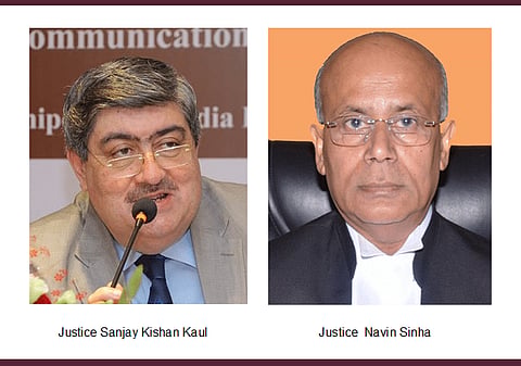 Collegium recommends Sanjay Kishan Kaul, Navin Sinha, Dipak Gupta, Shantanagoudar, Abdul Nazeer JJ. for Supreme Court