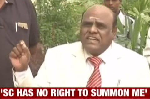 Defiant Karnan J calls for ‘stay’ of SC warrant, demands resignation and prosecution of seven judges
