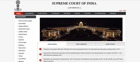 New website of Supreme Court of India launched; Digital filing to overhaul the existing system