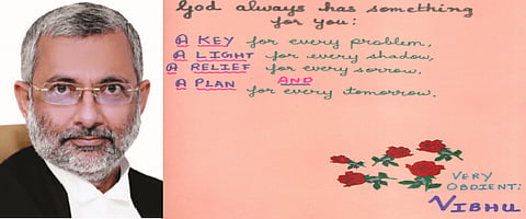 10 year-old boy’s handmade Thank-You Card is part of Justice Kurian Joseph’s judgment