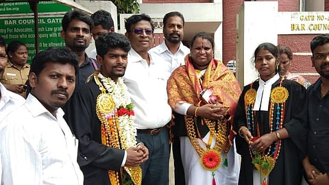 Sathyasri Sharmila becomes first transgender lawyer to enrol with TN Bar Council