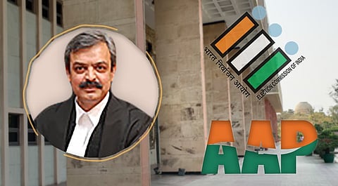 AAP moves Delhi HC over registration of a political party with similar name