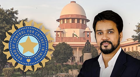 Former BCCI President Anurag Thakur moves SC seeking recall of order removing him from office