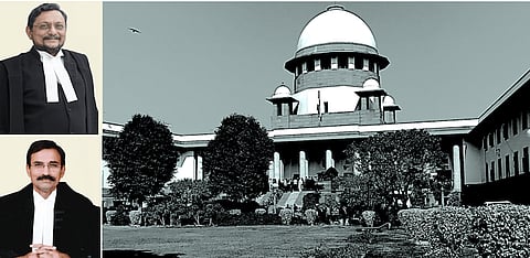 Justice SA Bobde (Top) and Justice Nageshwar Rao