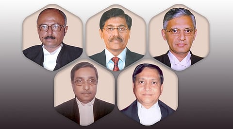 Chief Justices appointed to Five High Courts [Read Notifications]