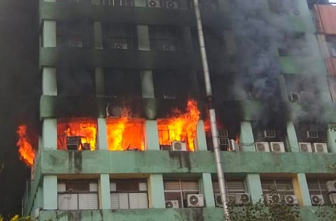 NCLAT building catches Fire, Court proceedings suspended