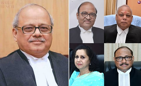 Justice PC Ghosh, Justices Dilip Bhosale, Pradip Kumar Mohanty, 
