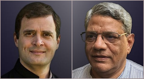Rahul Gandhi, Sitaram Yechury plead ‘not guilty’, secure bail in criminal defamation case filed by RSS worker