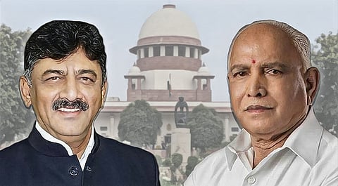 Rare show of unity? DK Shivakumar, BS Yeddyurappa oppose revival of alleged land grabbing case in Supreme Court