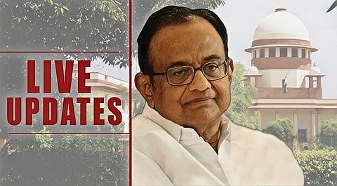 P Chidambaram plea for anticipatory bail in ED case: Live Updates from the Supreme Court